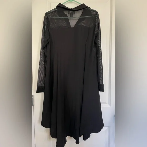 Gracia Mesh Sleeve Super Flowy Dress - Picture 3 of 4